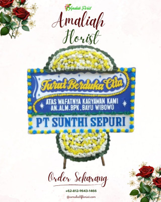 Papan Bunga Duka di Nagarasari
