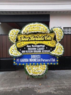 Papan Bunga Duka di Nagarasari