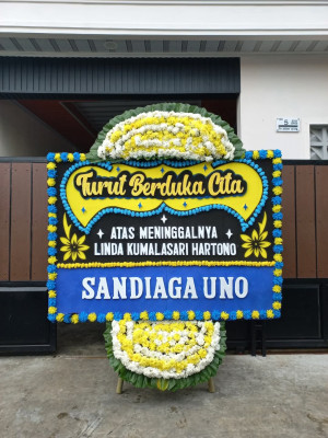 Papan Bunga Duka di Nagarasari